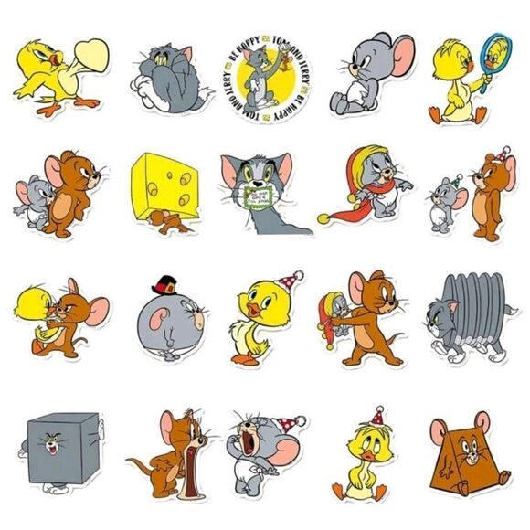 Tom and Jerry Assorted Stickers - Picture 5 of 5